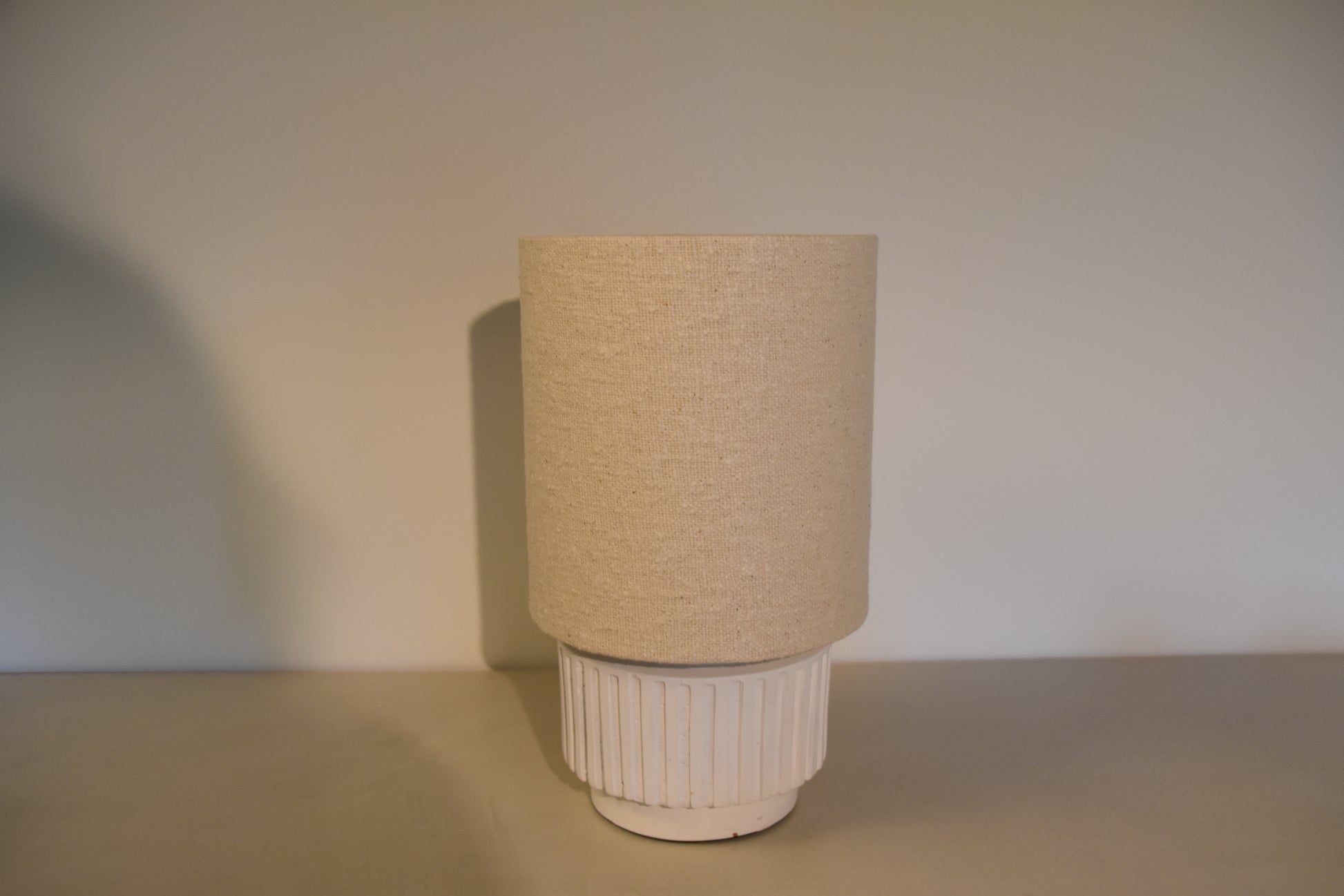 Pomax Cordoba Tafellamp Terracotta Wit