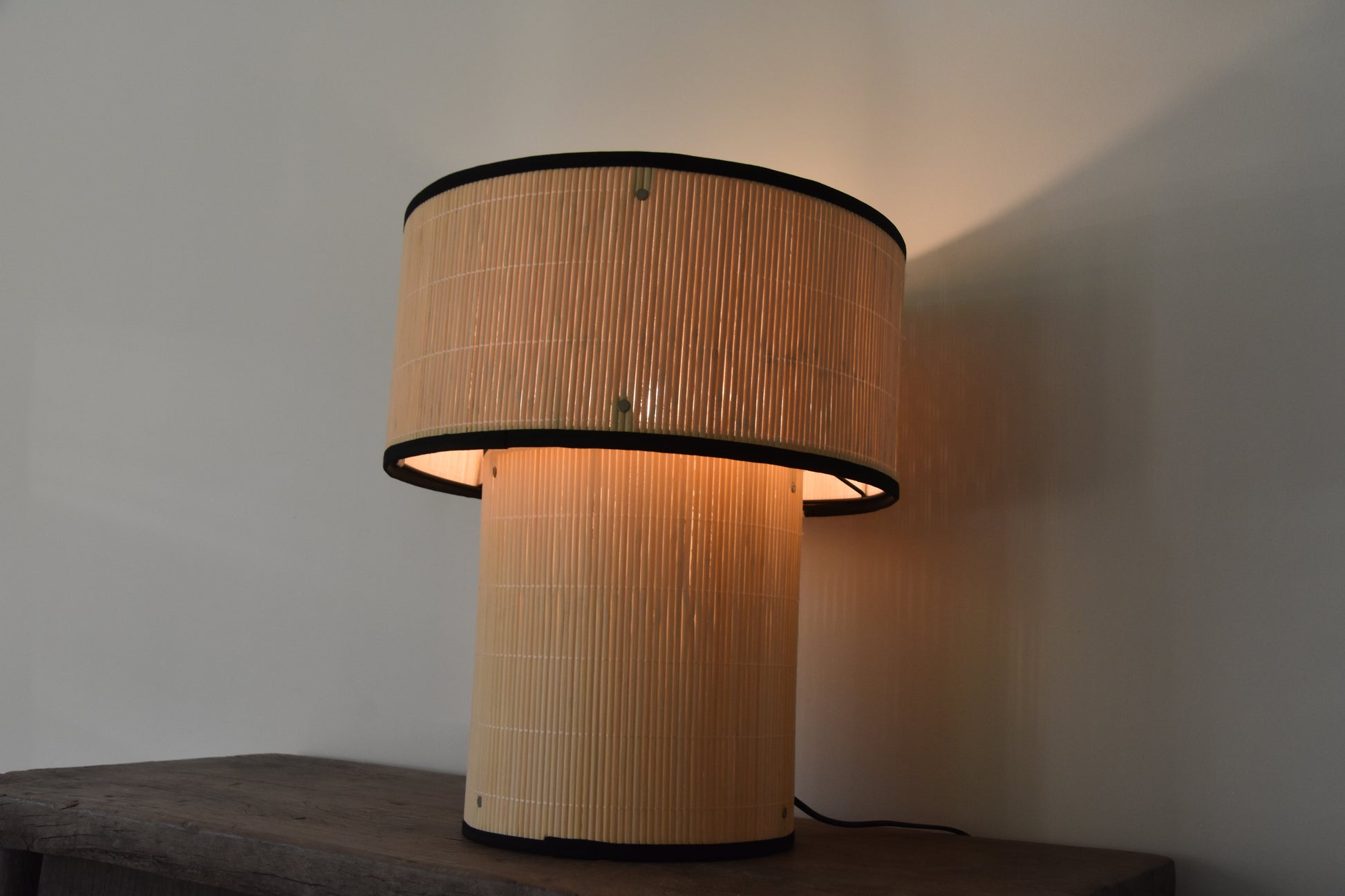 Pole To Pole- Natural Bamboo Lamp