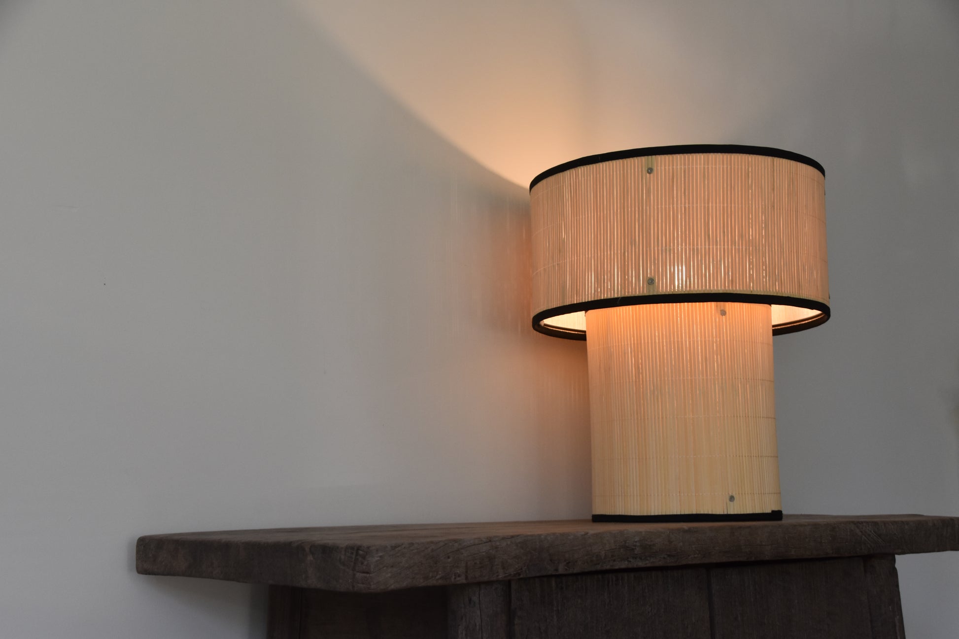 Pole To Pole- Natural Bamboo Lamp